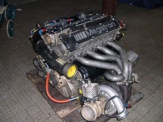 Turbo kit installed on a Megatron M12.